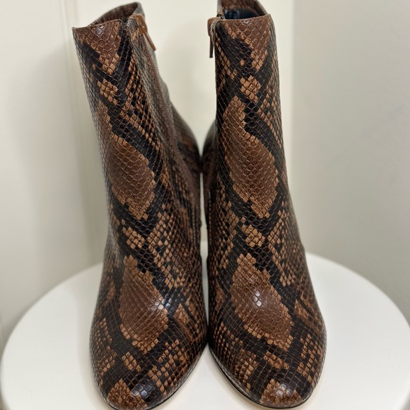 Aldo Faux Snake Skin Ankle Boot - Picture 9 of 9